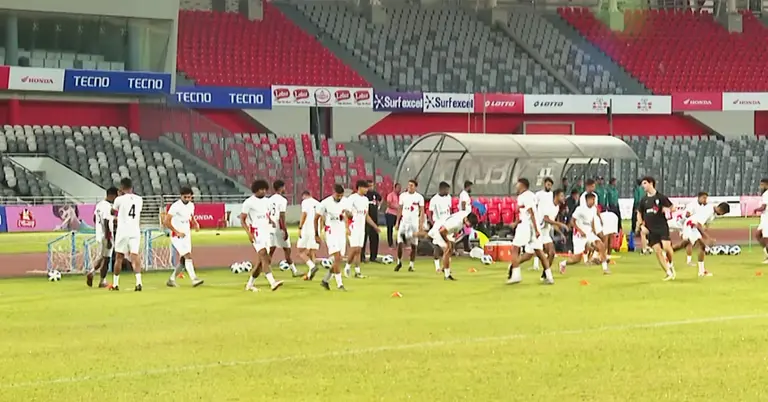 বাংলাদেশ ফুটবল দলের অনুশীলন